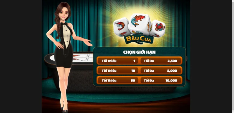 Luật bầu cua tôm cá online