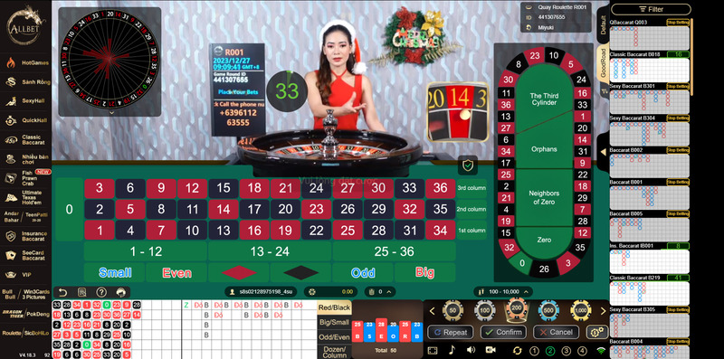 cách chơi Roulette me88